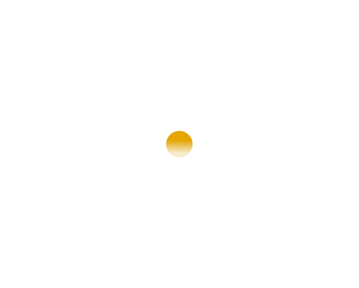 animated white moon with a orange hue background